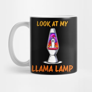 Look at my Llama Lamp Lava Lamp Design Mug